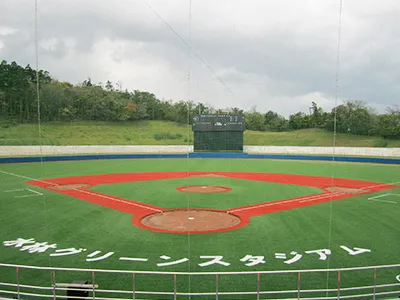 Césped sintético para béisbol
