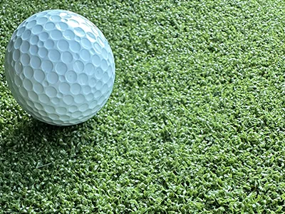Césped sintético para golf