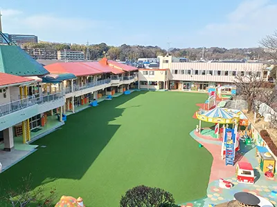 Césped sintético para parques infantiles