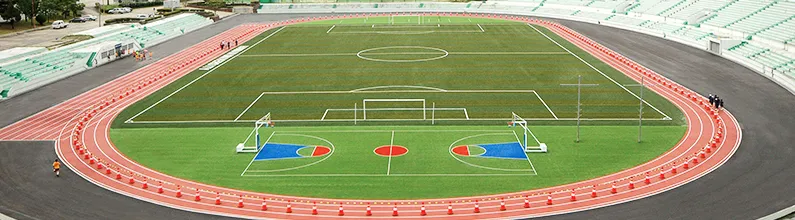 canchas de fútbol y fútbol americano